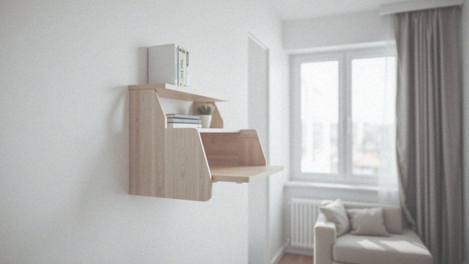 Jakie są zalety składanych biurek w małych przestrzeniach?