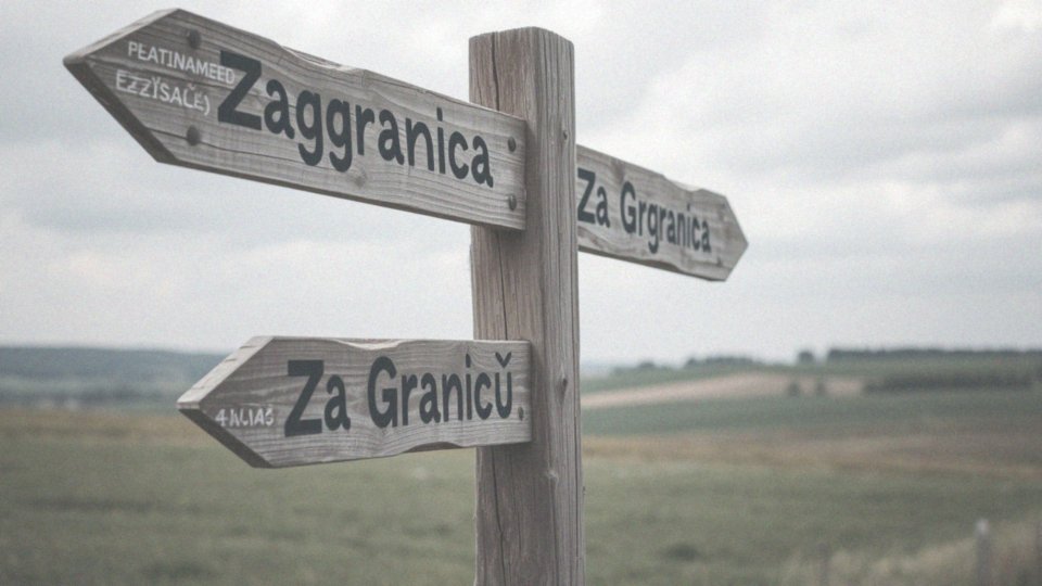 Jakie są różnice między _za granicą_ a _zagranicą_?