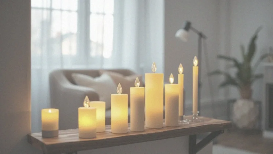 Jakie są zalety świec LED jako zamienników tradycyjnych świec?