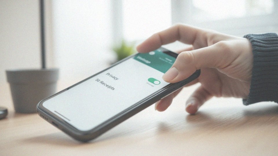 W jaki sposób można wyłączyć potwierdzenia odczytu w WhatsApp?